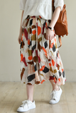 Casual Polyester loose fitting Women's Skirts