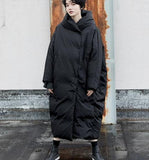 Loose Fitting Winter 90% Duck Puffer Down Jackets, Down Jacket Women Hooded Down Coat 2588