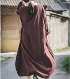 Loose-fitting-Women-Dresses-Linen-Cotton-Summer-Spring-Women-Dresses-Vintage-Style-Long-Sleeves (1)