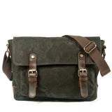 Canvas Messsenger Bag Shoulder Bag Briefcase Business Bag Waterproof Bag Casual Commuter Bag For Gift