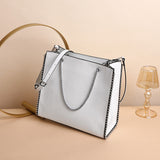 Women Leather Tote Bag Handbag Everyday Use Shoulder Bag, Classic Fashion Design Birthday Gift for Her
