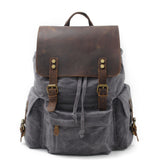 Men's Canvas Backpack Bag Travel Bag Outdoor Large Capacity Bag Durable Schoolbag Bag For Gift