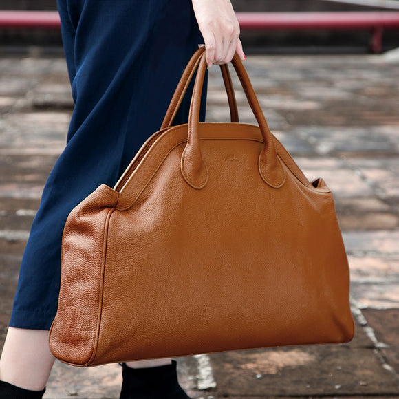Women Leather Handbag Tote Bag Single Shoulder Bag, Large Capacity Shopping Bag, Birthday Gift for Her