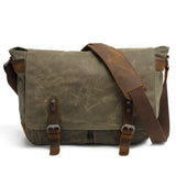 Men's Canvas Messenger Bag Crossbody Bag, Shoulder Bag Satchel Bag, Retro Durable Bag For Birthday Gift