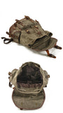 Men Canvas Backpack Bag, Travel Backpack Bag, Outdoor Backpack Large Capacity Bag Durable Schoolbag Bag For Birthday Gift