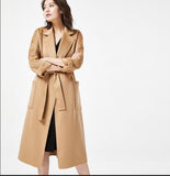 Women Long Wool Coat Double Face Wool coat/1111