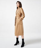 Women Long Wool Coat Double Face Wool coat