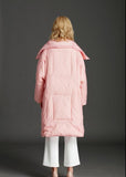 Pink-women-Winter-90%-Duck-Down-Jackets-Large-Collar-Women-Down-Coat-Plus-Size