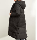Long Women Winter Loose Plus size Side Pockets Down Jacket Women Down Coats
