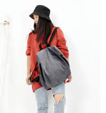 Simple Casual Large Women Travel Bag Shoulder Bag
