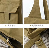 Cotton Simple Women Travel Bag Shoulder Bag