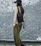 Cotton Simple Women Travel Bag Shoulder Bag