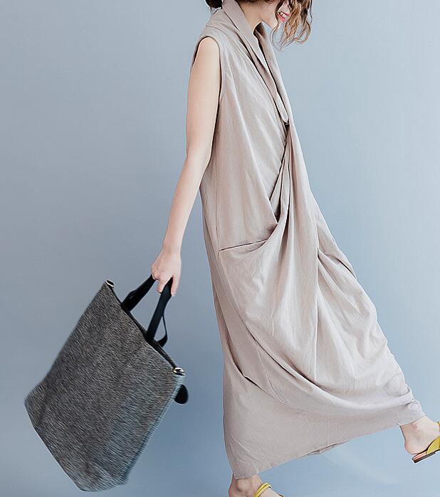 Long Linen Women Spring Dresses Plus Size – SimpleLinenLife