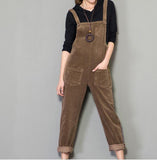 Loose Casual Spring Denim Overall Women Jumpsuits Dress