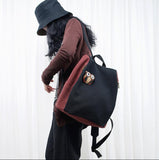 Owl Large Casual Simple Women Travel Backpack Shoulder Bag