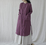 Summer Long Shirts Women Casual Linen Shirts Loose Blouse Plus Size Buttons YT2005101