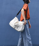 Large Casual Simple Women Travel Shoulder Bag 6320