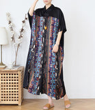 Loose Plus Size Women Summer Fashion Chiffon Dresses AMT962328