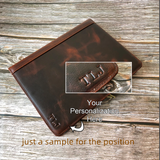 Men's Leather Portfolio iPad Padfolio Notebook Holder File Document Organizer, Notepad Folder, Business Briefcase for Gift