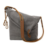 Women's Canvas Shoulder Bag Tote Bag Messenger Bag Large Capacity Crossbody Bag Retro Literary Cloth Bag For Gift
