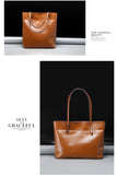 Women Leather Tote Bag Handbag Shoulder Bag For Everyday Commuter Use, Fashion Design Birthday Gift for Her