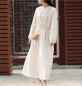 loose long sleeve white dress Clacive Fashion Loose White Women's Dress 2024 Elegant Stand Collar Long Sleeve Mini Dresses Casaul Ruffle Pleated Female Dress
