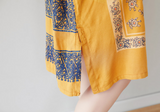 Women Dresses Long Sleeve Casual Summer Cotton Linen Women Dresses CNHK07263