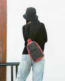 Small Cotton Simple Women Travel Bag Single Shoulder Bag