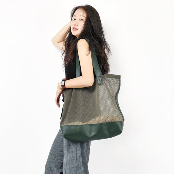 Transparent Casual Simple Style Women Backpack Shoulder B12