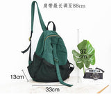 Green Simple Design Casual Large Backpack Women Handbag Bag Shoulder Tote Bag
