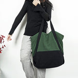 Women Large Bag Simple Style Women Shoulder Bag