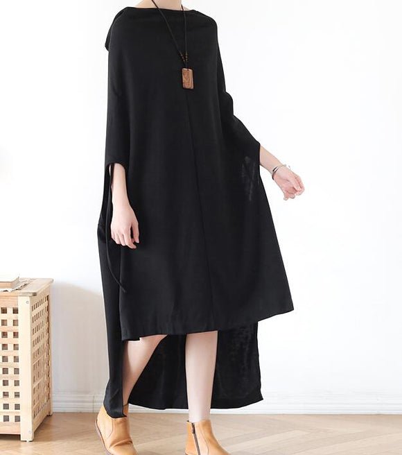 Irregular Loose Summer Long Women Dresses Plus Size AMT962332 – SimpleLinenLife Irregular Loose Summer Long Women Dresses Plus Size AMT962332 – SimpleLinenLife