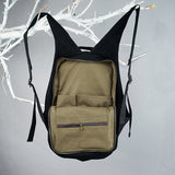 Black Casual Women Backpack Travel Shoulder Bag