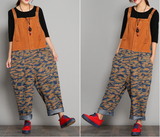 Camouflage Denim Casual Spring Denim Overall Women Jumpsuits