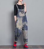 Denim Casual Spring Denim Overall Women Jumpsuits QY3