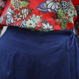 Linen Summer Autumn Women Casual Pants with Pockets SMM97205