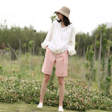 simplelinenlife-Simple-Women-cotton-Shorts-Side-Pockets