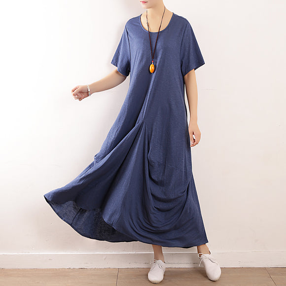Women Loose Fitting Dresses Irregular Summer Dresses SimpleLinenLife Women Loose Fitting Dresses Irregular Summer Dresses SimpleLinenLife
