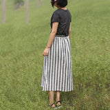 simplelinenlife-Women-Skirts-Summer-Linen-Skirt-Elastic-Waist