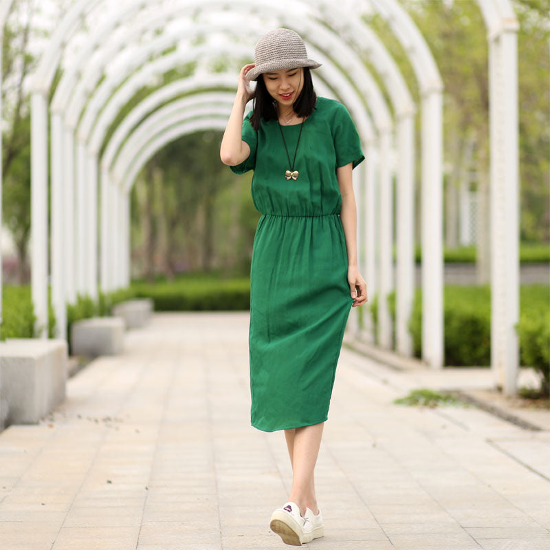 casual ladies dress Summer Womens Dresses Women Lady Elegant Getaway Women's Clothing V Neck Puff Sleeve please collect my store Women's Smart Casual Dress Code: