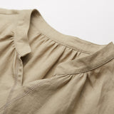 simplelinenlife-linen-V-neck-summer-spring-women-dresses-waist-belt