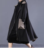 A-line Long Women Casual Hooded Parka Plus Size Coat Jacket