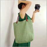 Travel Simple Style Women Tote Shoulder Bag
