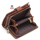 Leather Wallet Purse Card Package Hand Bag Clutch Bag Storage Bag For Gift