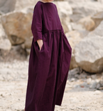 Long Sleeve Summer Cotton Dress Women Dress XMLP9201229