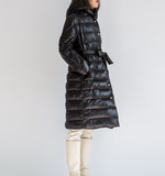 Hooded Women Winter Puffer Down Jacket Women Down Coats Custom Made Any Size 83002