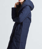 A-line Women Winter Thick 90% Duck Down Jackets Warm Down Coat Any Size