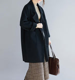 Loose Women Coat Winter Wool Coat Plus Size Coat