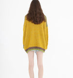 loose cardigan Short Style Women Tops Woolen Knit Sweater