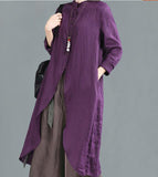women-Purple-linen-long-shirts-34-sleeves